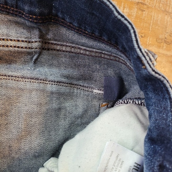 Hudson Jeans Men's Size 34 Collin Skinny Blue Stretch Denim 34x29 - Picture 7 of 13